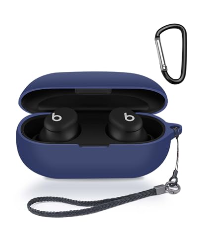 Beats Solo Buds �p �P�[�X YAJOJO ���C�����X �C���[�z�� �[�d�P�[�X�J�o�[ �J���r�i�E�L�[�`�F�[���t�� �V���R���ی�P�[�X �����h�~ �ϏՌ� �h�o �w��h�~ �L�Y�h�~ Beats Solo Buds �Ή� (�u���[)