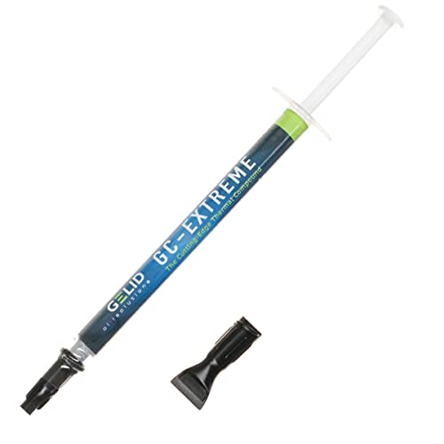 Gelid Solutions GC-Extreme 1g - Thermal Conductive Paste for Heatsink | Maximum Thermal Conductivity | Easy Application | Not Corrosive