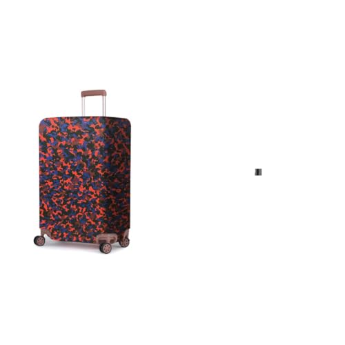 Image of ACEPACK Polyester Fabric Stretchable & Washable Protective Luggage Cover Universal Large Check in + Gallivant 25.91 Liters Water Repellant 17.32 inch Laptop Backpack with Rain Cover for Casual,