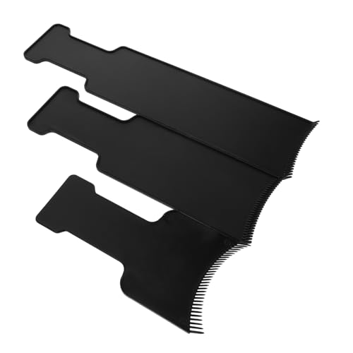 Genérico 3 Unids Tablero De Color De Tinte Para El Cabello Para Balayage Herramienta De Resaltado De Paleta De Tinte Para El Cabello Profesional Tablero De Resaltado Balayage Para