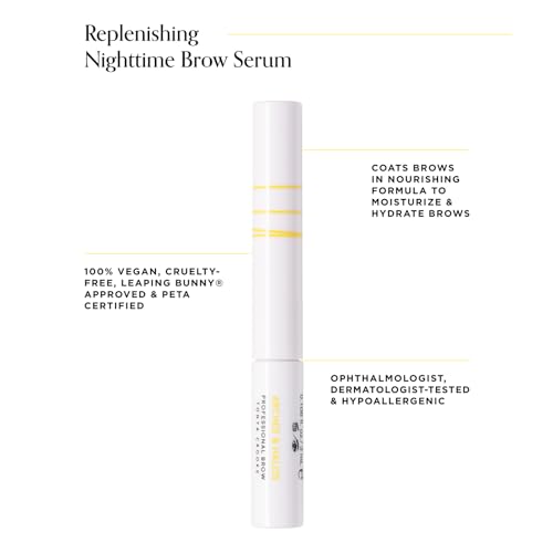 Arches and Halos Replenishing Nighttime Brow Serum for Women 0.106 oz - Image 2