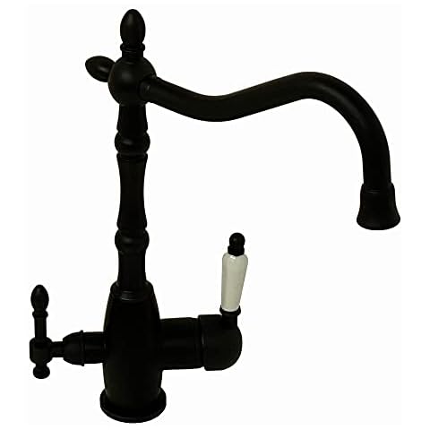 ENKI Aylesbury Black Kitchen Sink Mixer Tap Cover