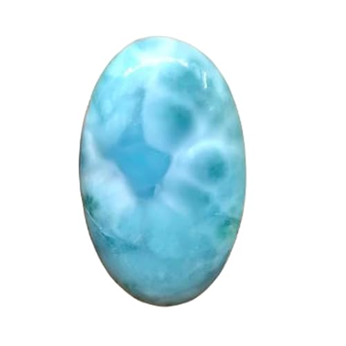 Pierre de larimar véritable 47x29mm pour créer un cadeau unique fait main
