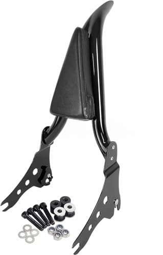 Dossier passager moto Softail en acier robuste et finition premium