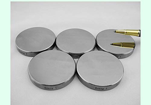 2pcs Standard Surface Rockwell Hardness Test Block 88-92HR15N American Standard ASTM Class A Ф64×10mm/0.3kg