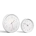 Produktbild LATENO - (2er Set) Premium Wanduhr , 20 cm und 30 cm, lautlos, Geschenk Idee, Qualitäts-Wanduhren ohne Tick Geräusche