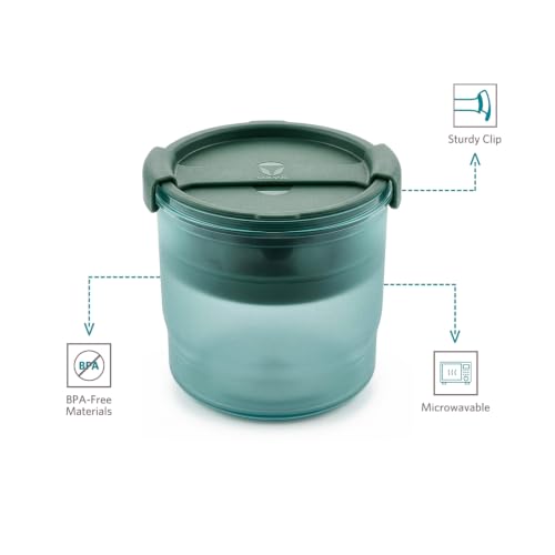 Image of VAYA Yumbytes Plastic Snack Box, Snack Container for Kids & Adults, Perfect for School, Work, & Travel, 700 Ml,