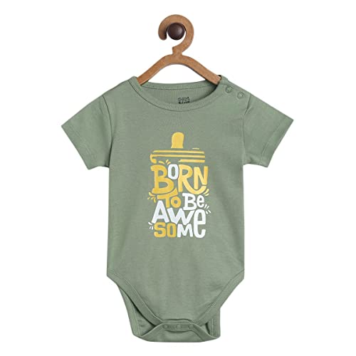Image of miniklub Infant Boys Pack of 3 Pure Cotton Bodysuits