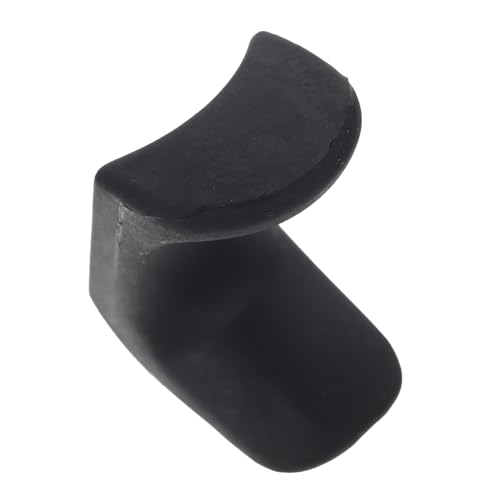 GOOHOCHY Single Reed Instrument Thumb Rest Clarinet Oboe Finger Rest Cover Black Non-slip Easy to Install