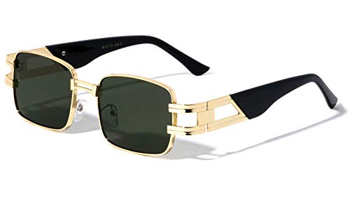 Dweebzilla Classic Casual Elegant Luxury Square Biggie Aviator Sunglasses