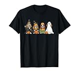 Photo Gallery cute fall basset hound dog owner halloween maglietta Photo Gallery cute fall basset hound dog owner halloween maglietta