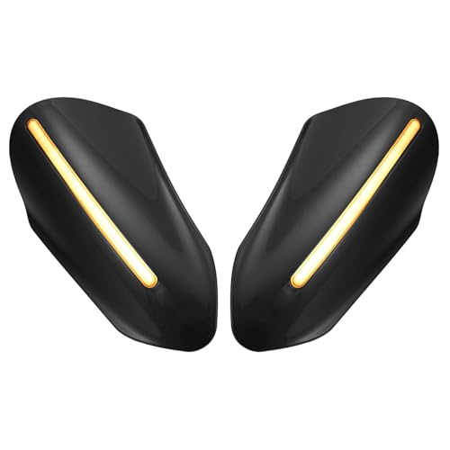 Protège-mains LED Harley Touring 2024+ noir vif feux de circulation et indicateurs