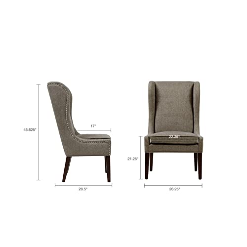 Large-Accent-Chair-Simple-Dining-Chair-Grey-Patio-Furniture-Chair-Solid-Wood Large Accent Chair Simple Dining Chair Grey Patio Furniture Chair Solid Wood