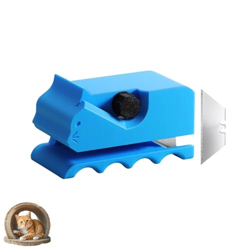 ダンボールカッター 猫 爪研ぎ 可愛い 替刃 カッター ダンボール 開封 解体 厚手 手持ち 精密切断 高い耐久性 軽量設計 調整可能な 細長く切って 3Dプリント 切断機 工作 ダンボール カッター 猫の爪とぎ 刃付き 安全 頑丈 小型 3d 猫抓板 段