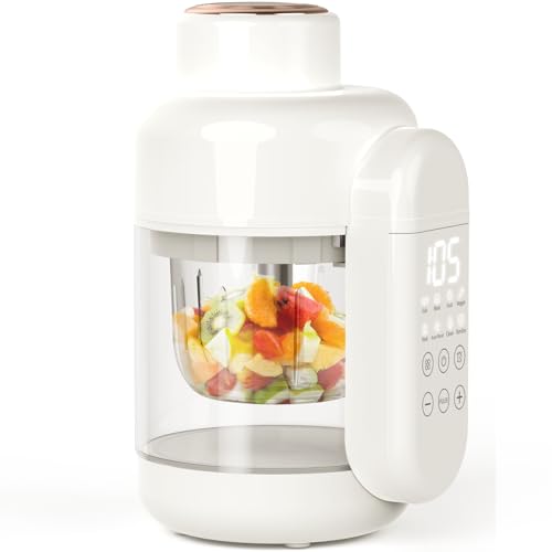 Baby Food Maker Glass Steamer & Blender with Blades
