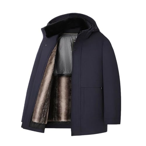 Veste matelassée homme chaude contre le froid pour homme d'âge moyen