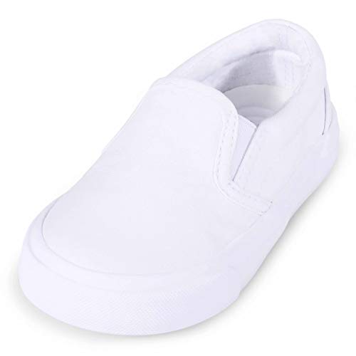 Kids Shoes Toddlers Canvas Sneakers Slip-on Comfortable Light Weight Causal Running Tennis Shoes for Boys Girls