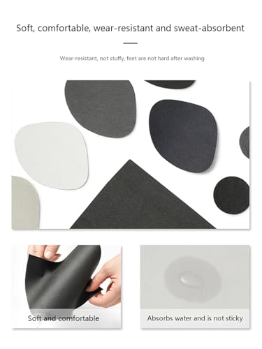 Kit 5 juegos de pegatinas reparación parches talón para renovar tus zapatillas de diario 4