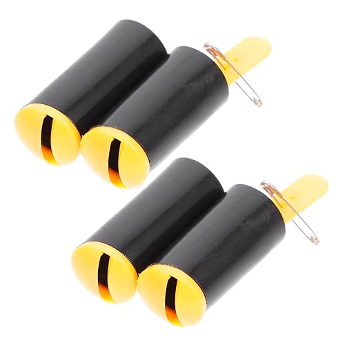 Mikikit Bird Training Whistle Pigeon Tail Whistle Made of Steel Abs Material Random