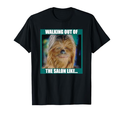 T-shirt Star Wars Chewbacca cadeau idéal pour anniversaire de fan de science-fiction