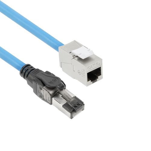 Câble CAT6A S/FTP 30m ACT anti-interférence pour liaison réseau 4PPoE