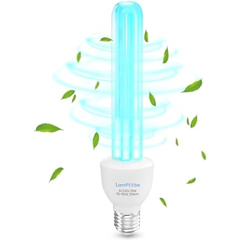 Lamptobe 25W UV-C Germicidal Light Bulb Cover