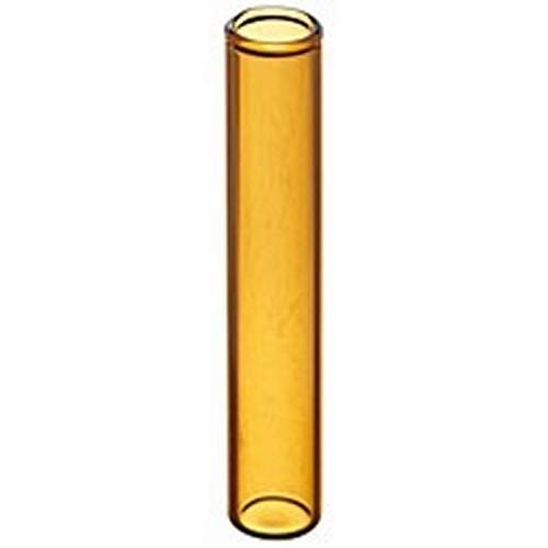 J.G. Finneran Associates 4050-917VLA, 0.5mL Conical Amber Glass Vial (5 Packs of 96 pcs)