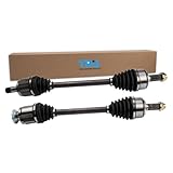 TRQ Front Driver and Passenger Side CV Axle Assembly Set Compatible with 2010-2011 Honda Accord Crosstour 2012 Honda Crosstour V6 3.5L