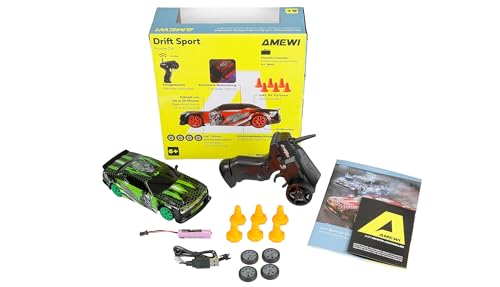 Voiture télécommandée drift 4WD verte : finis les jouets fragiles compliqués