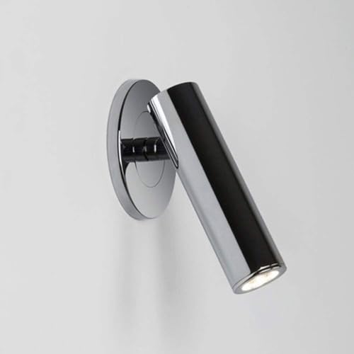 Spot mural de lit à LED noir 3W orientable COB anti-éblouissement