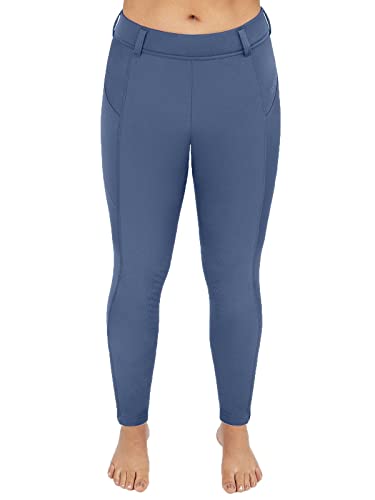 Irideon Kid's Thermasoft Knee Patch Breech L-Denim/Heather