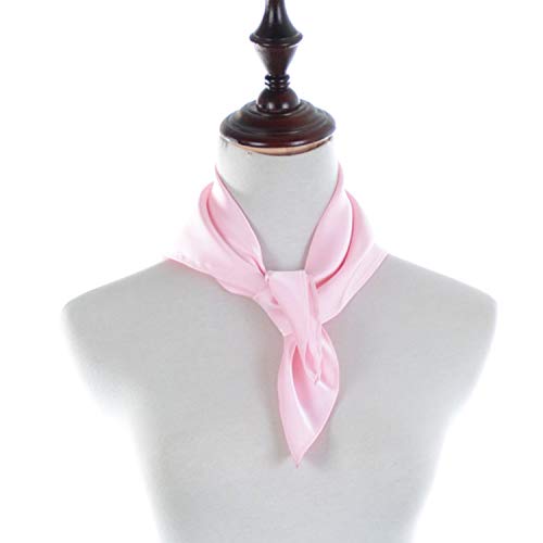 LL Ladies Pretty Neckerchief Soft Silky Square Scarf Vintage Inspired Many Color2