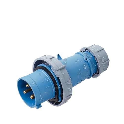 Conector y enchufe industria aviación 16A32A IP67 miniatura 1