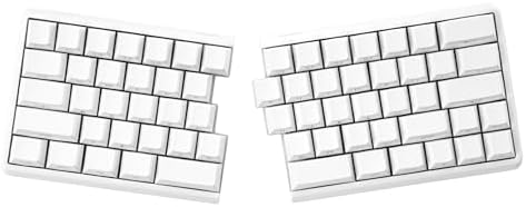 Lite Mechanial Keyboard Side Print Keycaps, 65 Keys ABS Key Caps White image 4