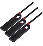 3 Pack - Fuel Included Handi BBQ Grill Click Flame Long Stem Lighter - Refillable Butane Gas Candle...