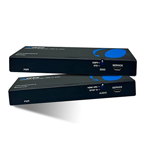 Rallonge HDMI Ethernet 4K pour déporter vos appareils multimédias dans un meuble technique
