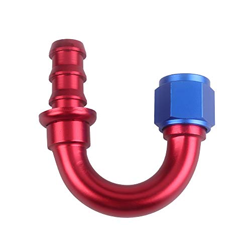 RuleaxAsi Encaixe da extremidade da mangueira de bloqueio de pressão AN10 extremidade da mangueira d