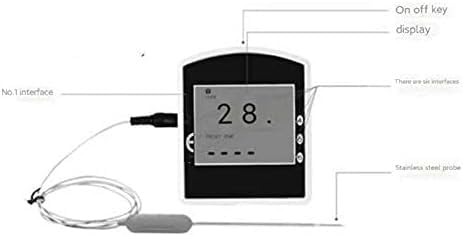 Food Thermometer with Probe LCD Display for Meat BBQ Kitchen Tool