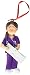 Ornament Central OC-230-FBR Female Scrubs Nurse Christmas Ornament, 4-1/4-Inch, Brown