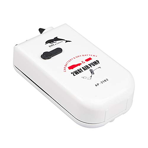 Equipamento de pesca, Andoer Bomba de oxigênio portátil para pesca ao ar livre Aerador para aquário