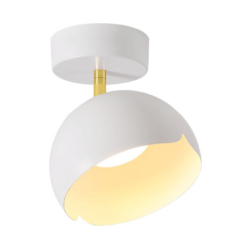 Plafonnier design en fer et métal rond LED dimmable pour dressing
