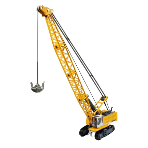 Generic - Excavator Models 1: 87 Ho Scale Tower All Alloy Tower Excavator Train Railway Model Scene Decoration Trains Accessories Vehicle Models Scale (26cm)
