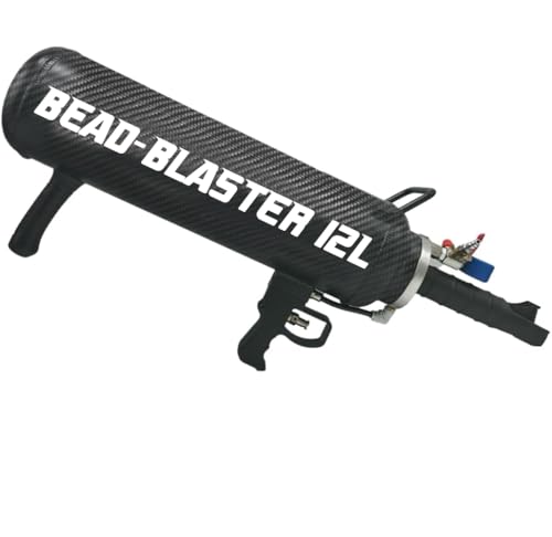 Image of LAUCO Handheld Tire Bead Seater - Professional Automotive Tool, Carbon Fiber Bead Seater Blaster Tool with Rapid Air Release, Tire Inflator for Cars /Trucks /Commercial Vehicles(2.6-gal Tank /12 Liter)