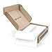 250 White A7 Envelopes for $23.00 - 7.25" x 5.25" - Square Flap - Superfine Brand