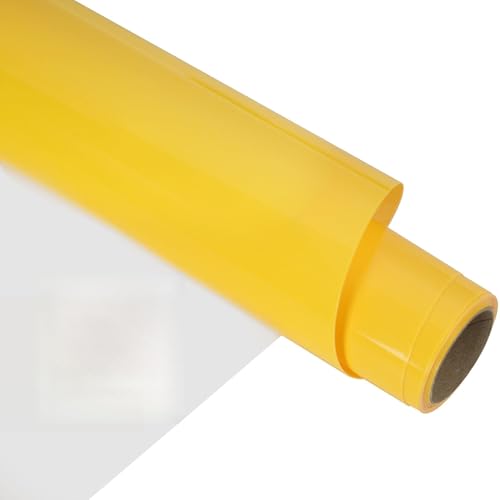 Vinyle HTV 3D Puff jaune durable pour découpe Cameo de précision - 2