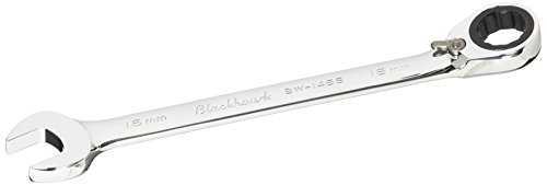 Blackhawk By Proto Bw-1466 12 Point Combination Reversible Ratcheting Wrench, 16Mm, Full Polish Finish #TOP18