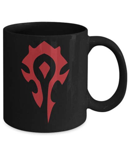 World Of Warcraft Horde Mug Horde Alliance Coffee Mug Black | Desertcart  Maldives