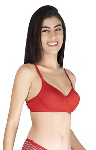 Image of Fabme Women Cotton Full-Coverage Bra