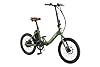 FabricBike Volt - Vélo Électrique Pliant, Vélo Électrique Adulte 20 Pouces, Ebike, Moteur 250W, Batterie Amovible 36V 10Ah, Vitesse 25KM/H (Cayman Green Plus) #1