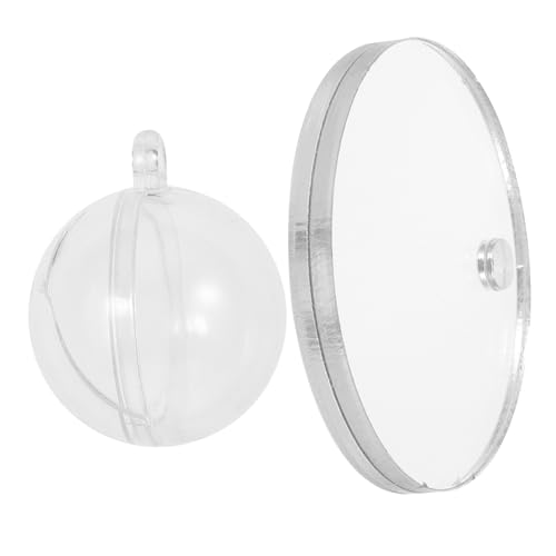 Gadpiparty 1 セット アクリルベタトレーニングミラー キット 水槽ポンプ ケージ 水槽エアレーター ベタトレーニング用フローティングミラー ベタ魚ミラー プラスチック Transparent